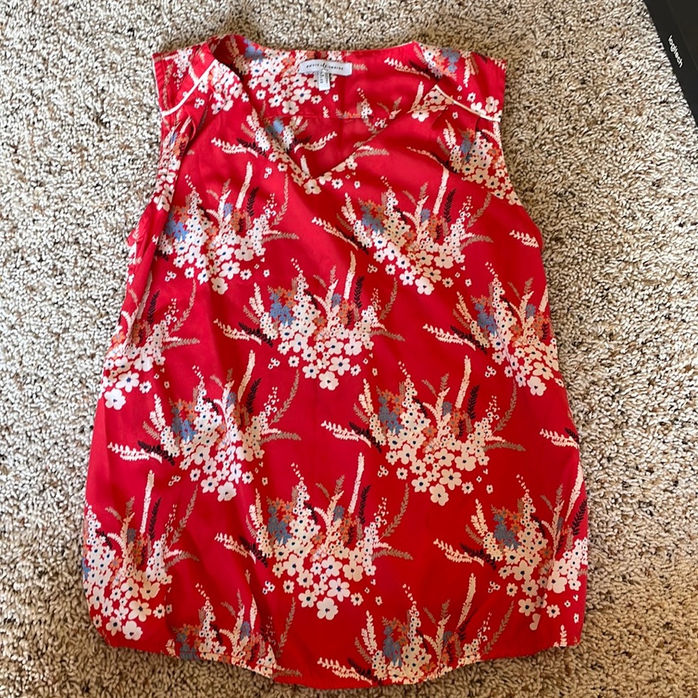 Floral tank top